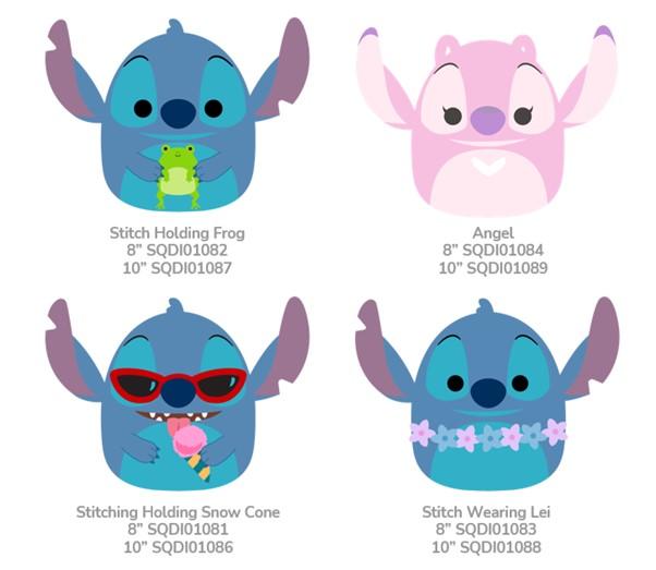 Squishmallows 20 Cm Disney Stitch Collection