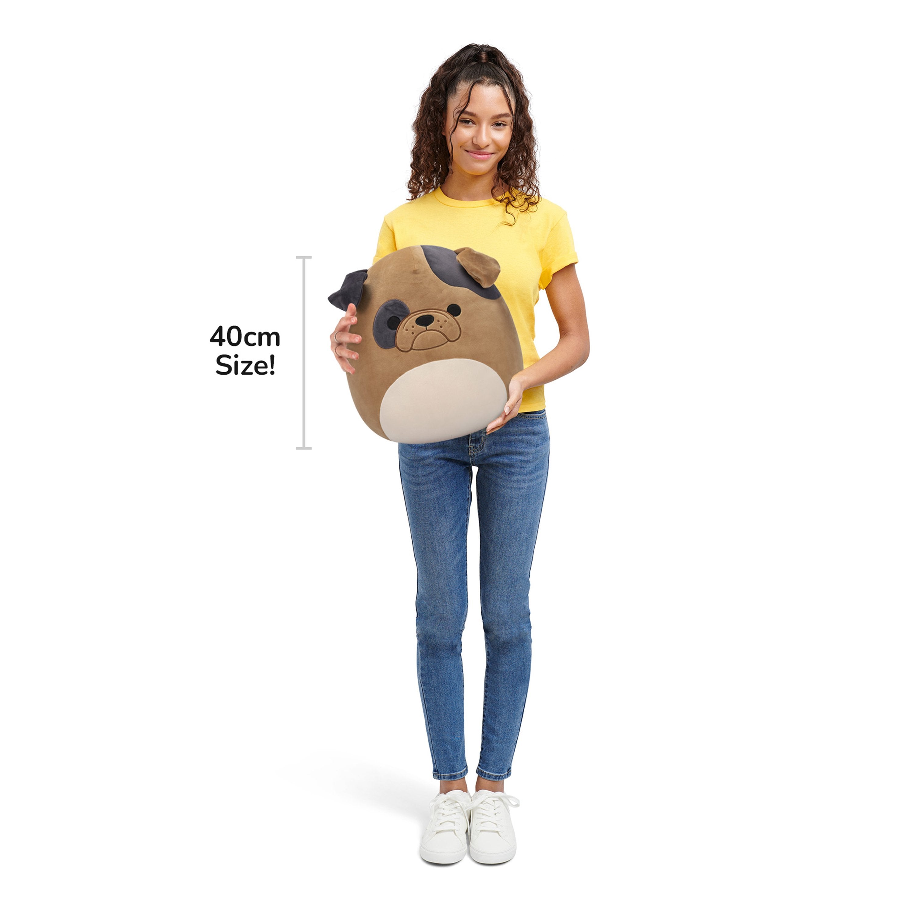 Squishmallow 40 Cm Loafer The Bulldog