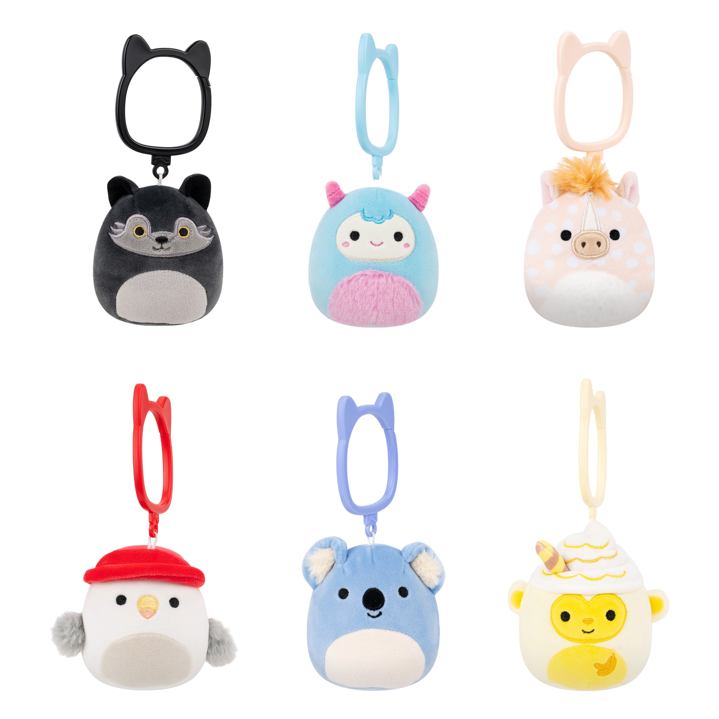 Squishmallows 9 Cm Clip On Höst Nyheter P24