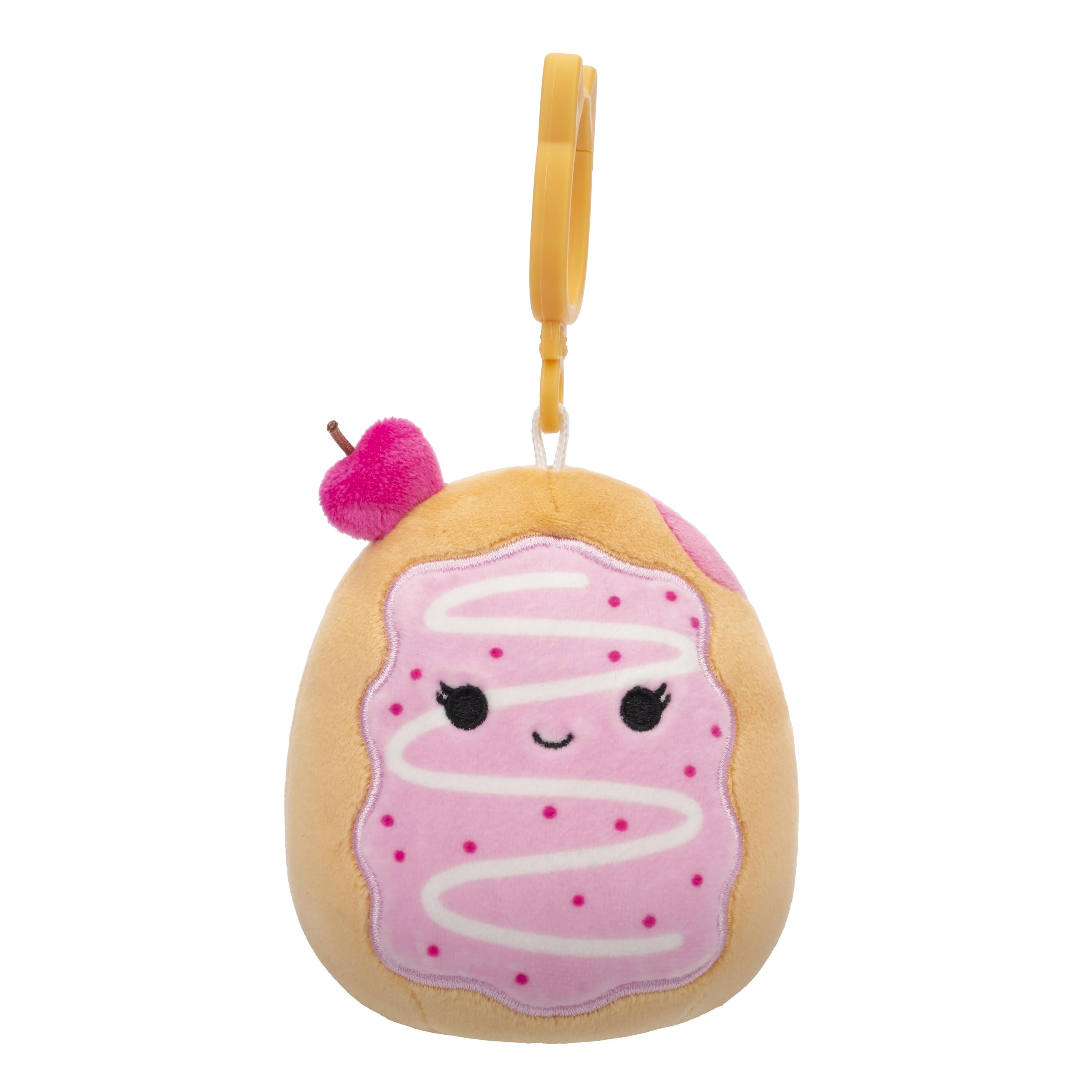 Squishmallows Clip-On Perl The Toaster Pastry