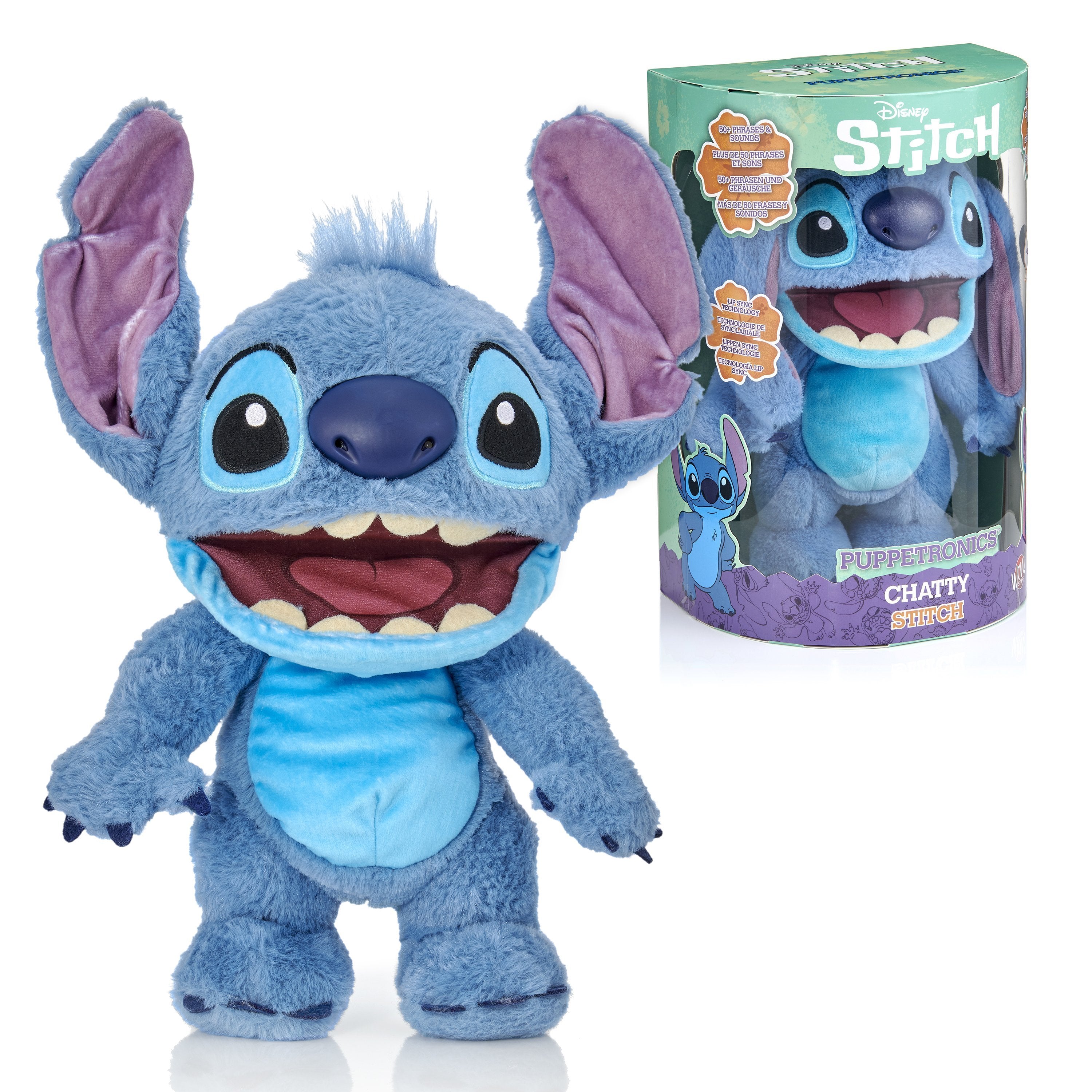 Chatty Disney Stitch interactive plush