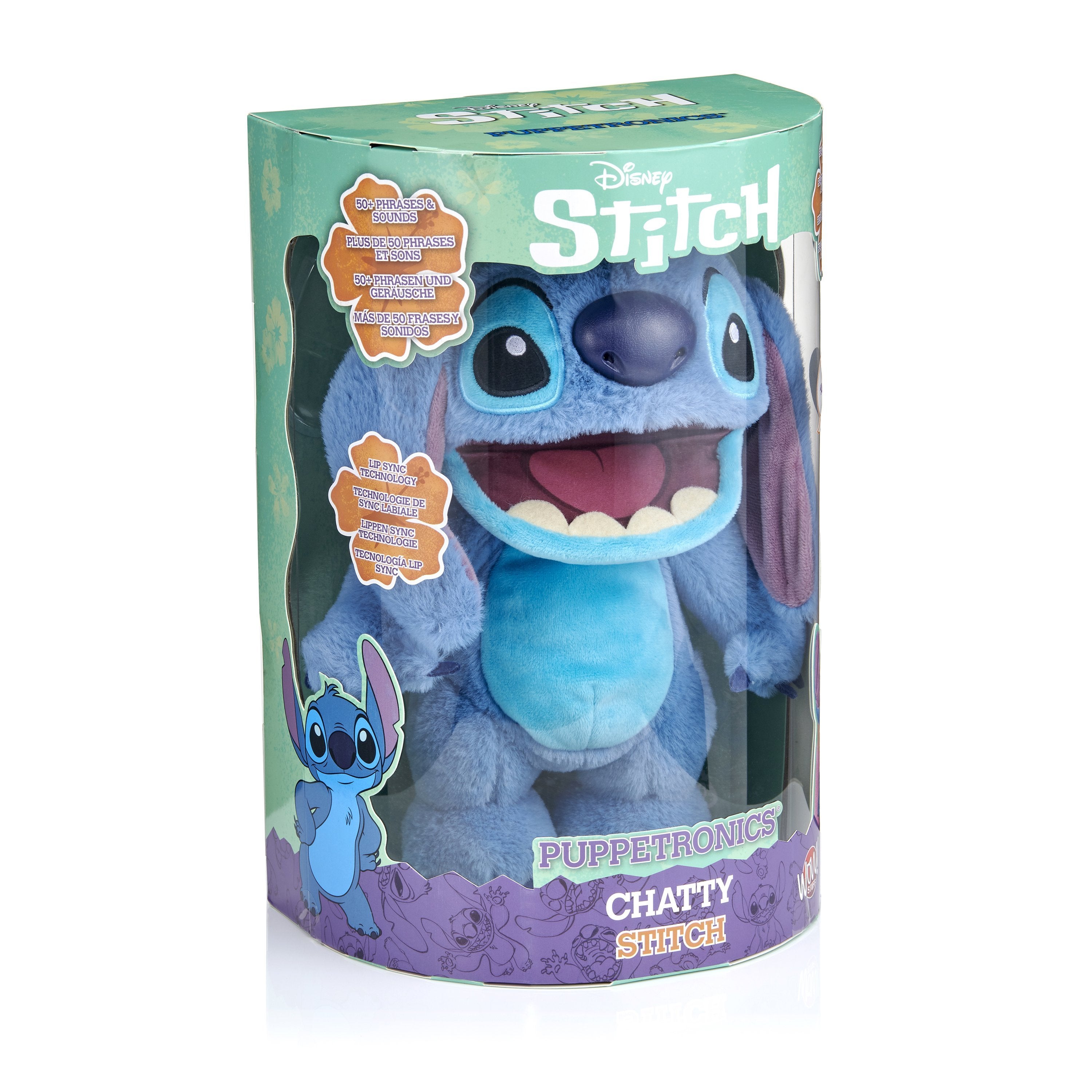 Chatty Disney Stitch interactive plush
