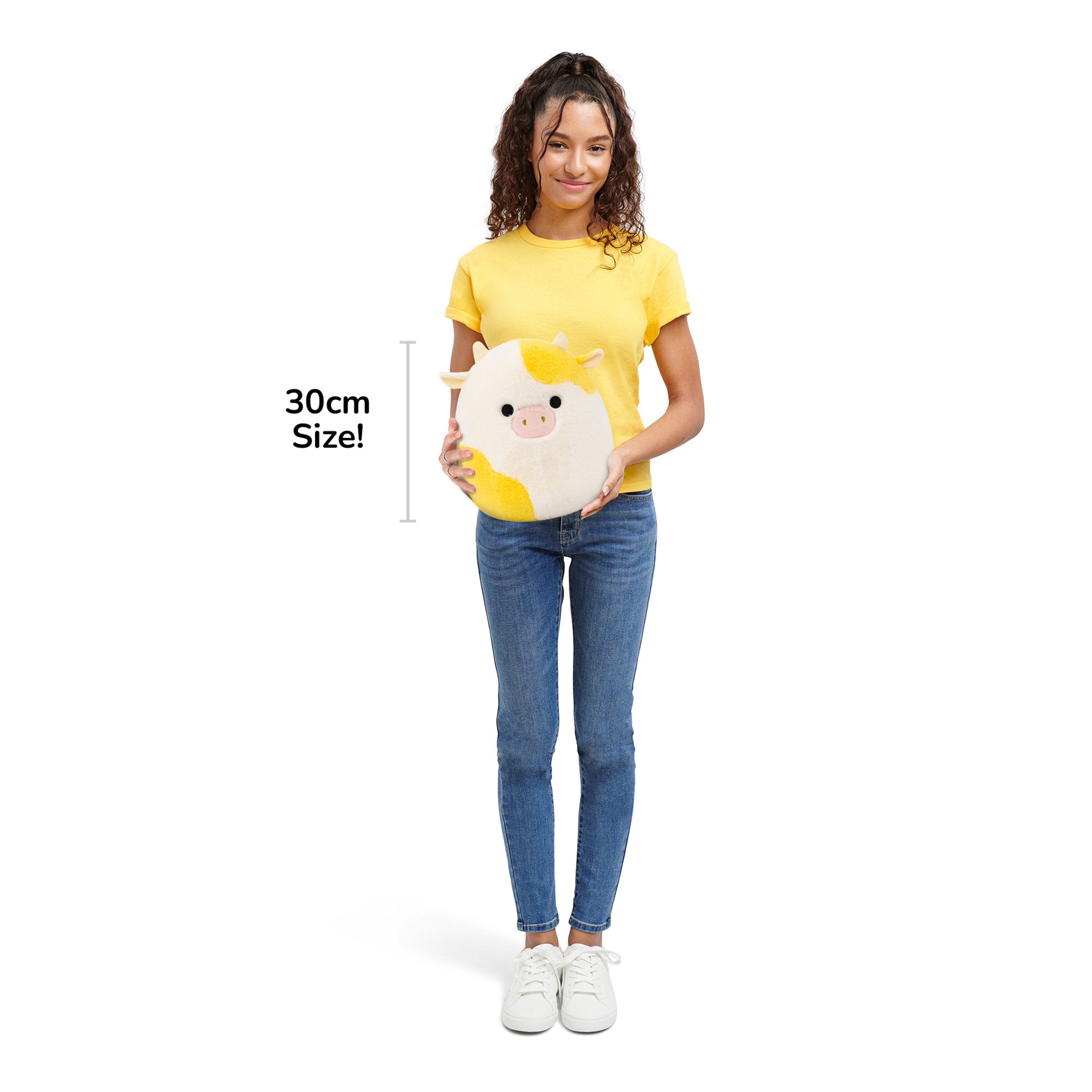 SQUISHMALLOWS 50 CM FUZZ A MALLOWS BUBBA THE COW