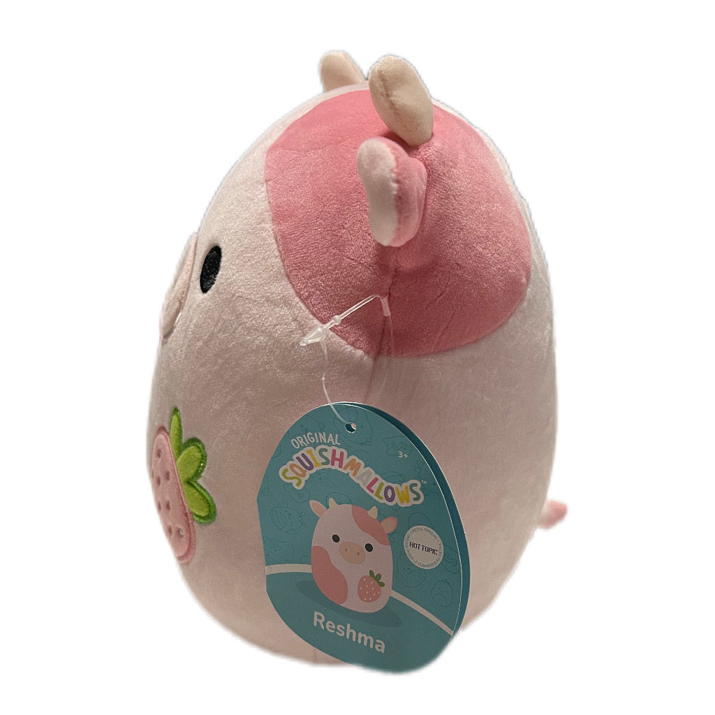 Squishmallow 19 Cm Reshma The Strawberry Cow