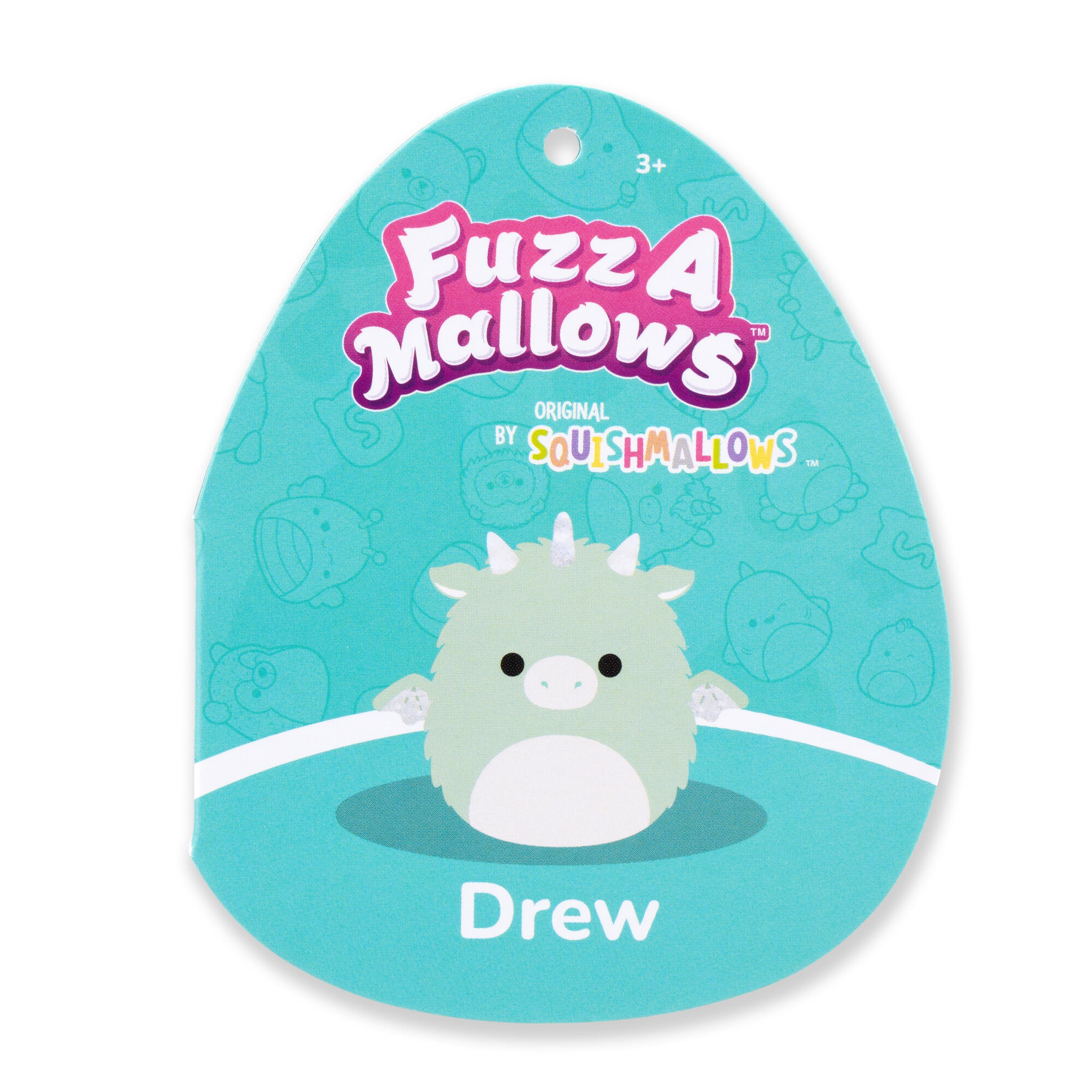 SQUISHMALLOWS 50 CM FUZZ A MALLOWS BUBBA THE COW