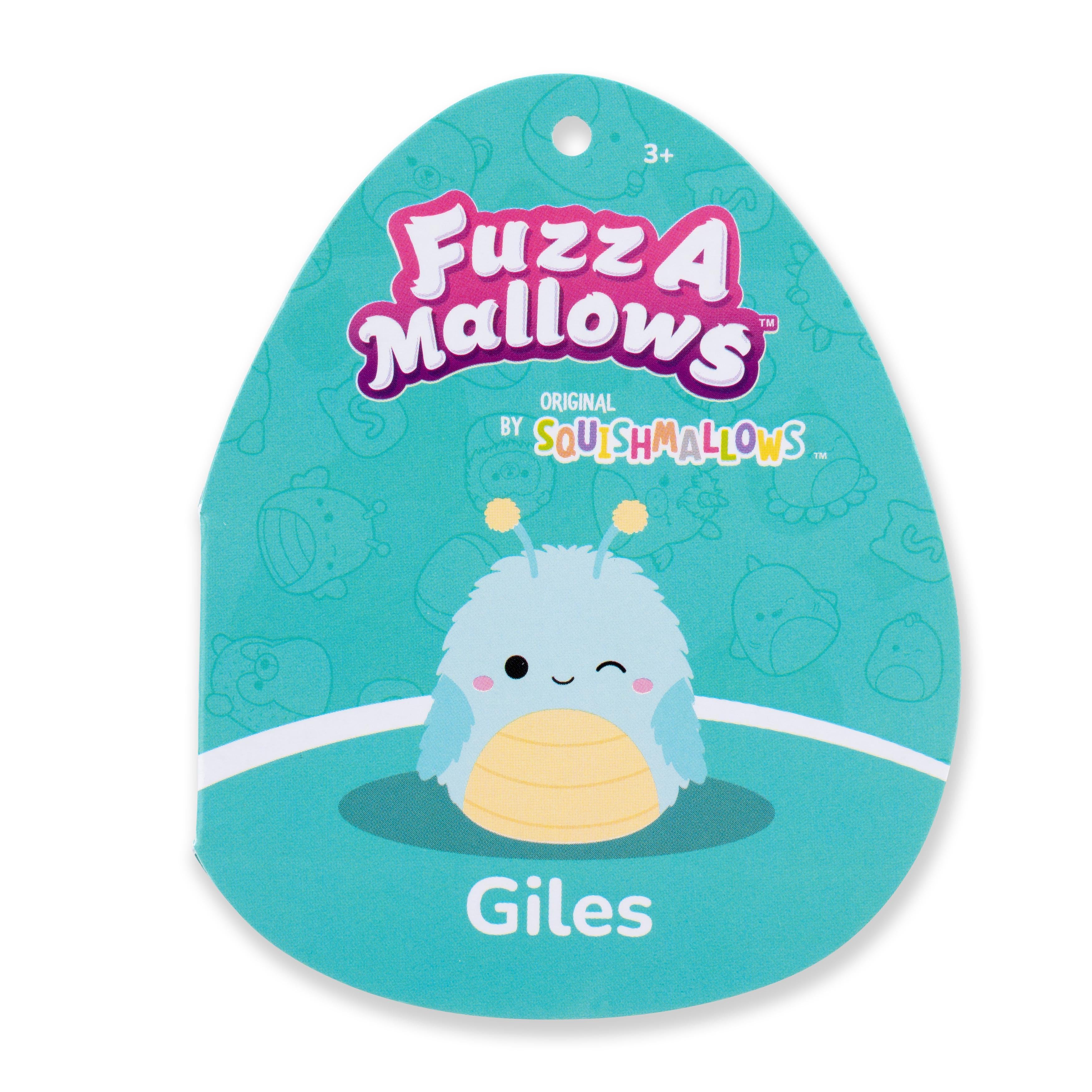 Squishmallows 40 cm Fuzz A Mallows Giles Grasshopper