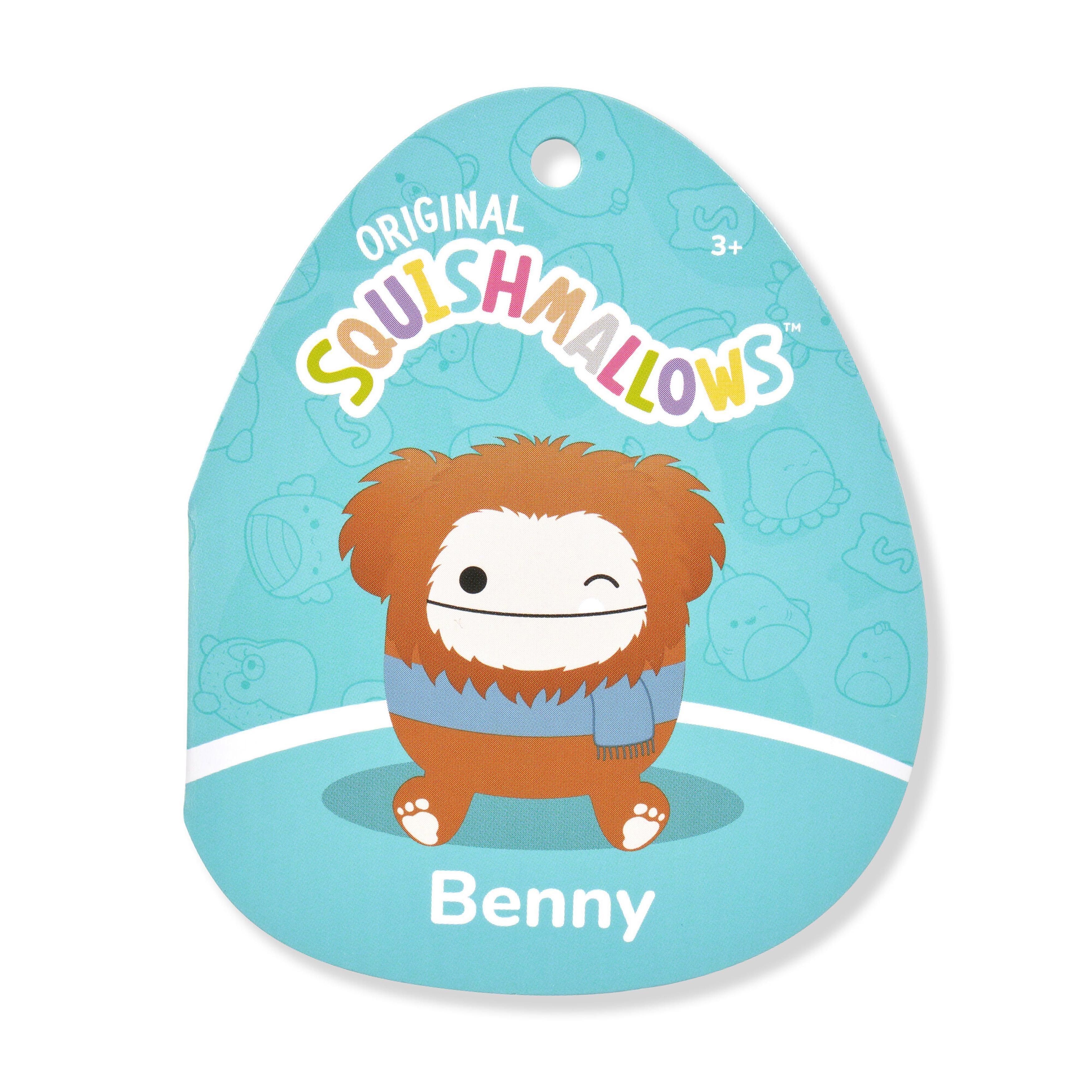 Squishmallow 30 Cm Benny The Bigfoot