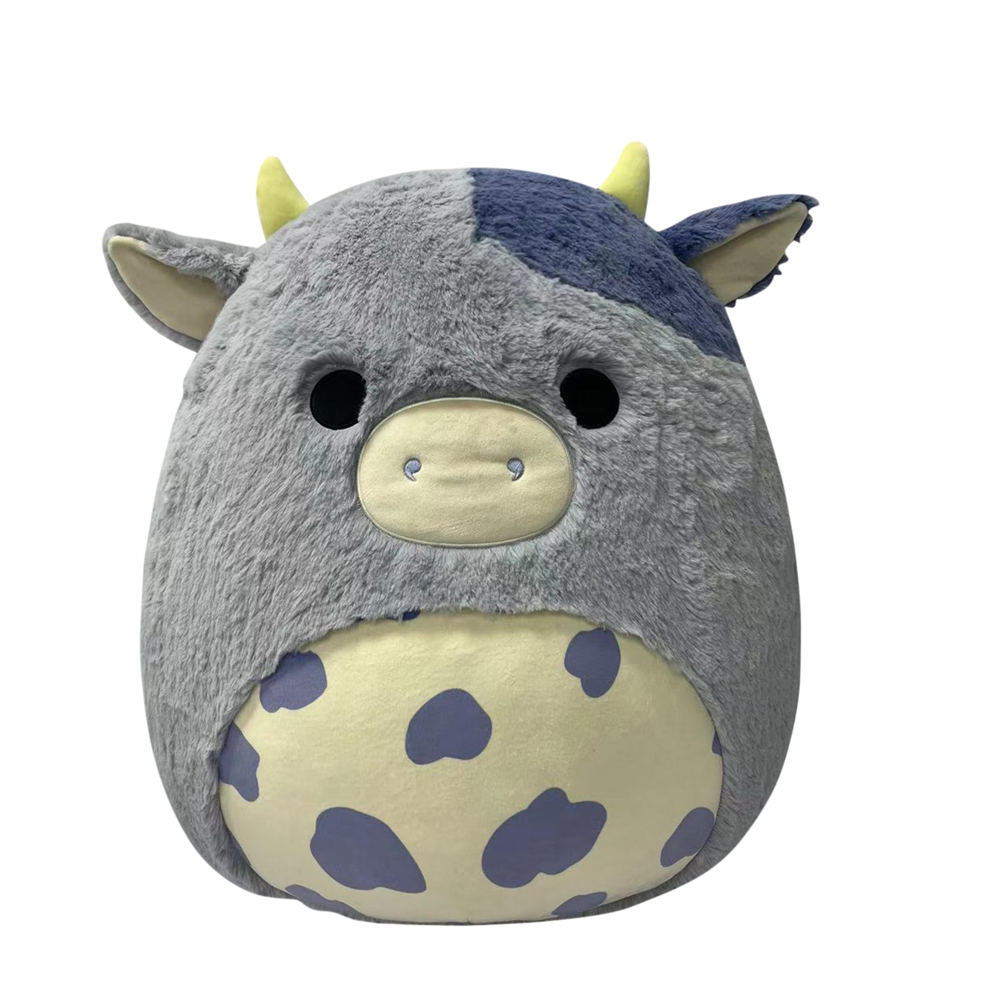 SQUISHMALLOWS 50 CM FUZZ A MALLOWS BUBBA THE COW-Squishmallow-SweMallow