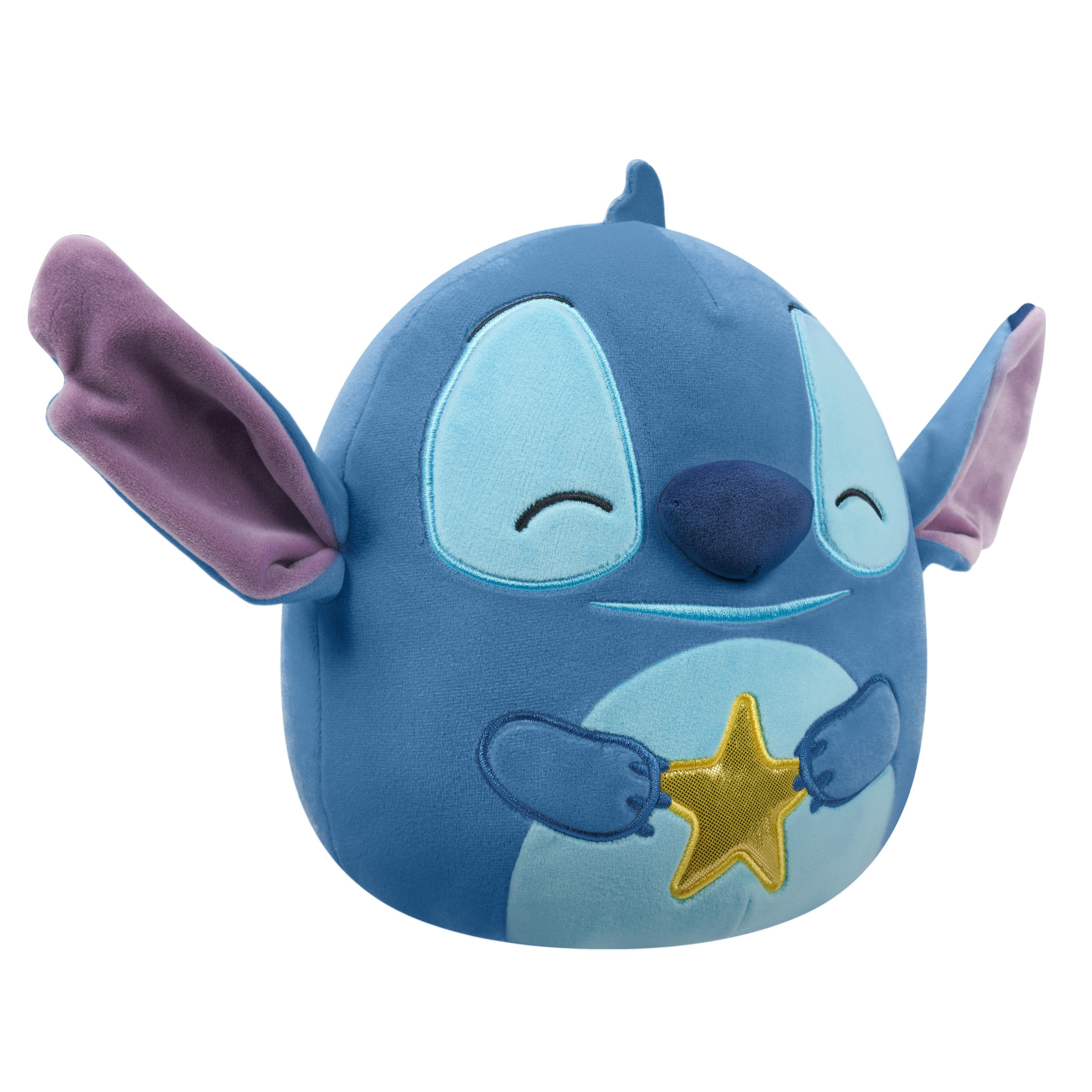 Squishmallows 25 cm Disney Stitch Holding Starfish