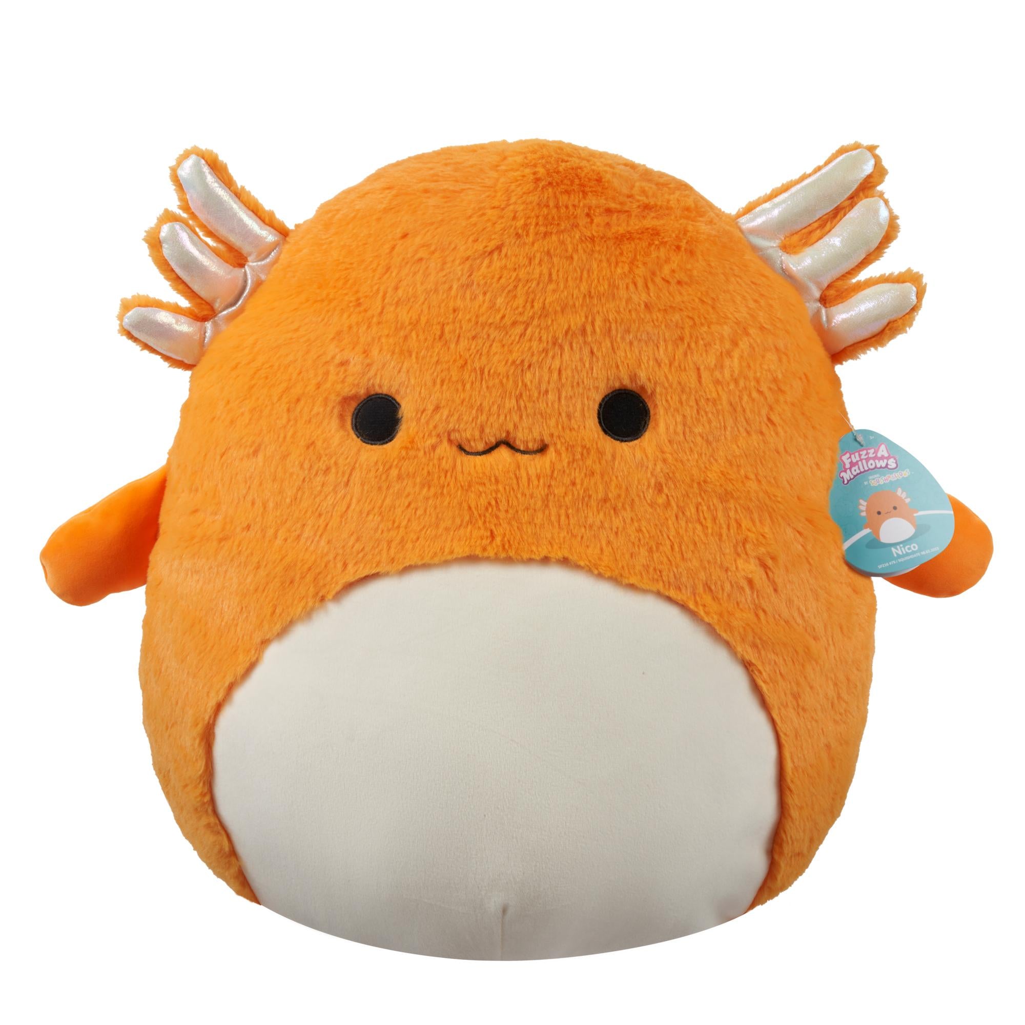 Squishmallows 40 Cm Fuzz A Mallows Nico The Axolotl