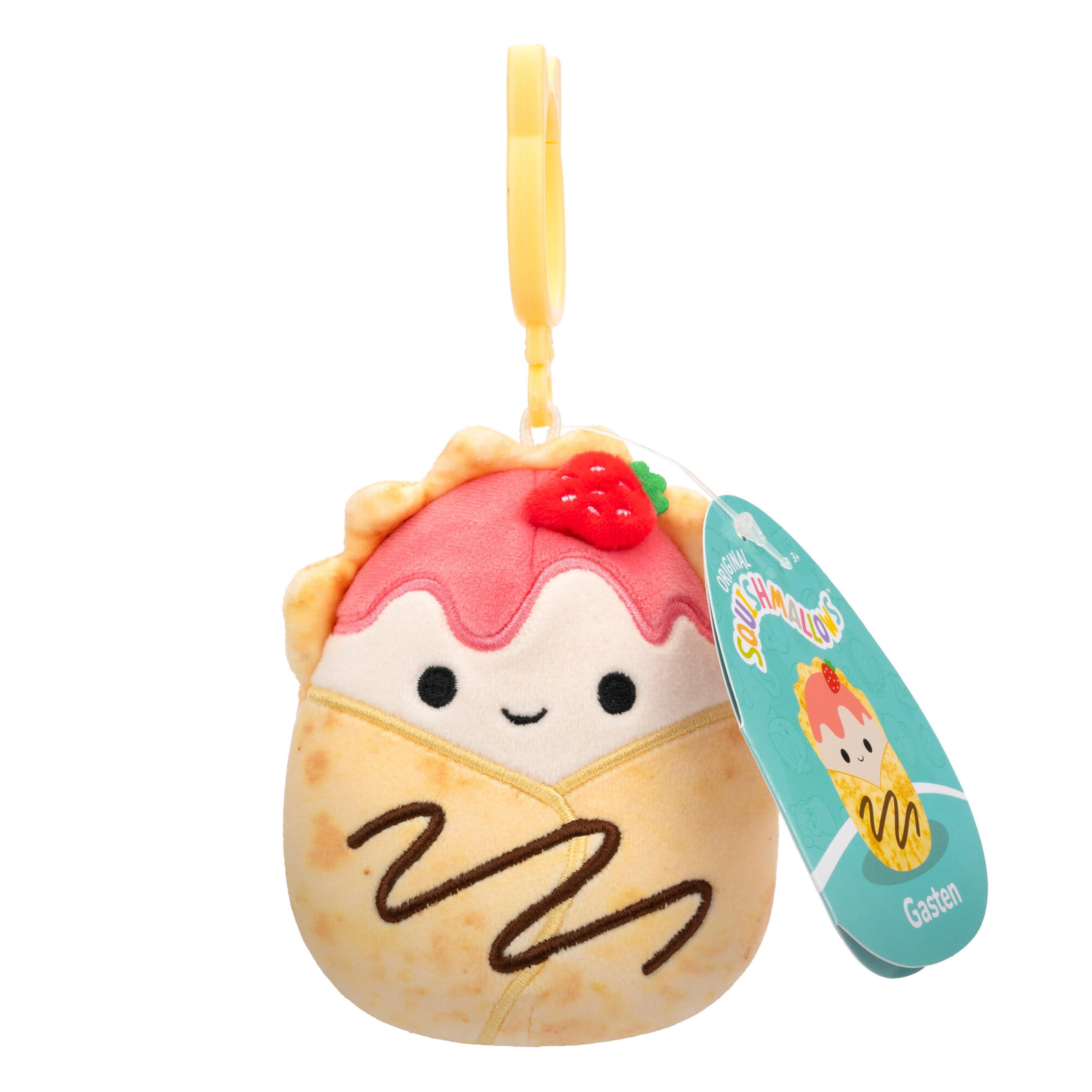 Squishmallows Clip-On Gasten The Crepe 9 Cm