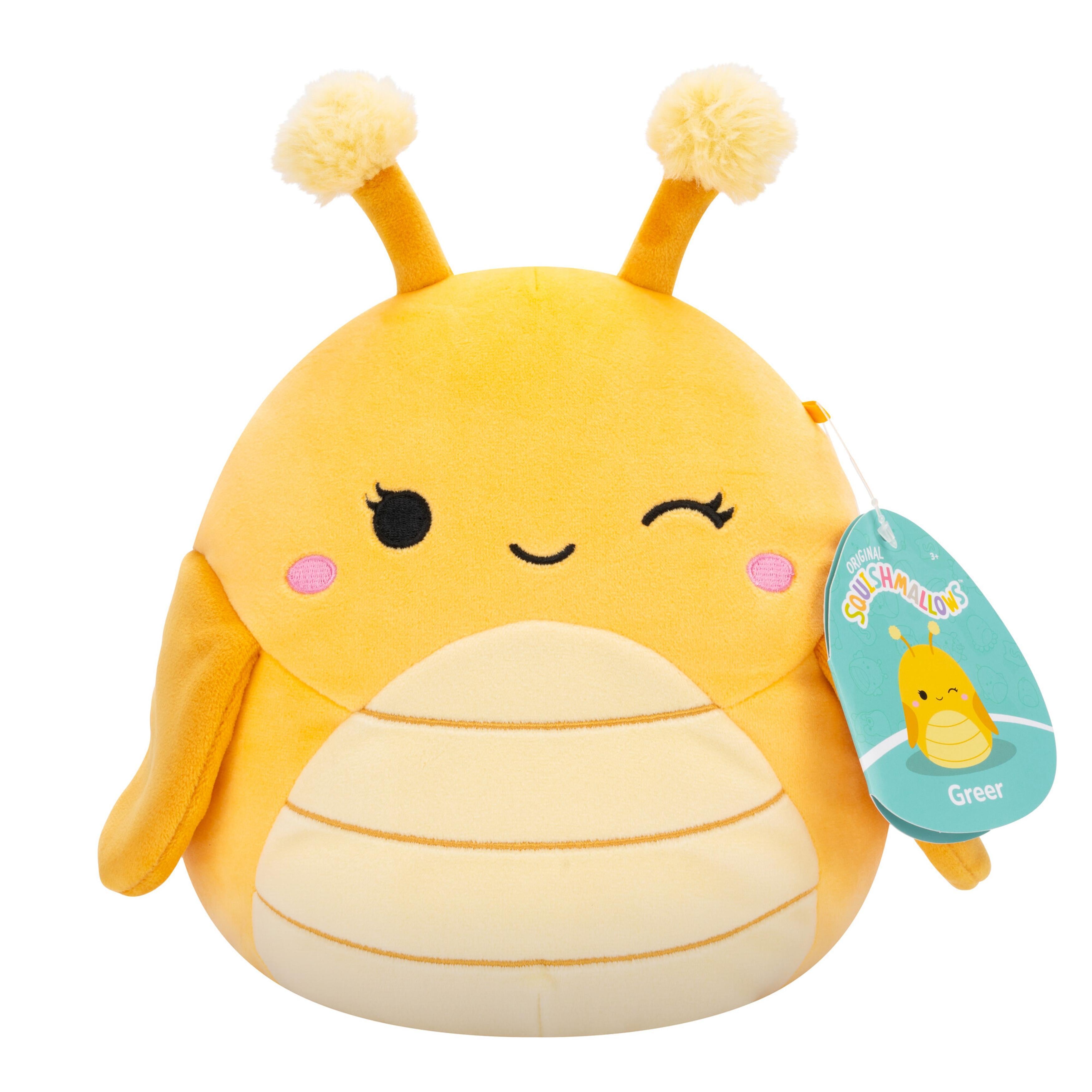 Squishmallow 19 Cm Greer The Grasshopper