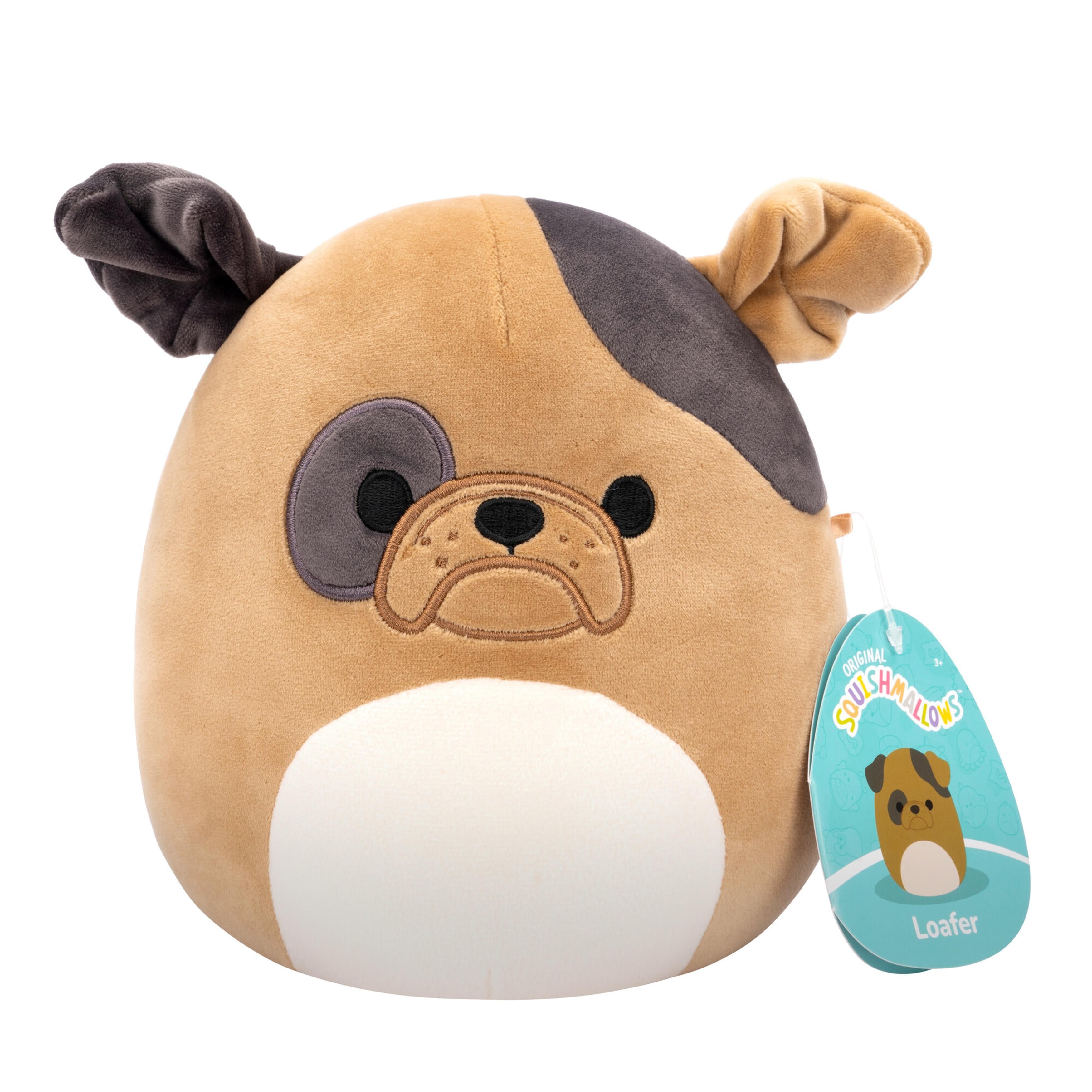 Squishmallow 19 Cm Loafer The Bulldog