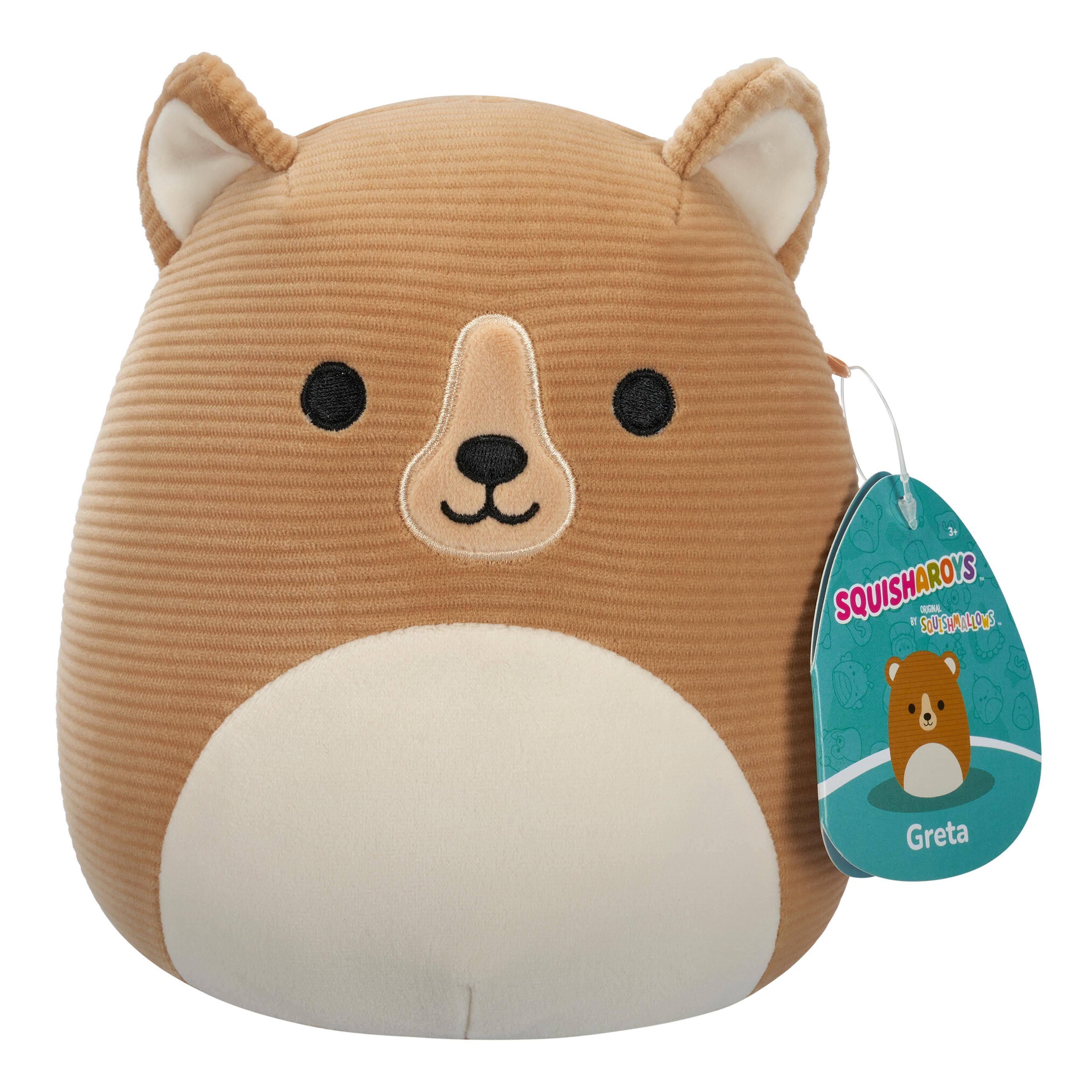 Squishmallow 19 Cm Greta The Grizzly Bear