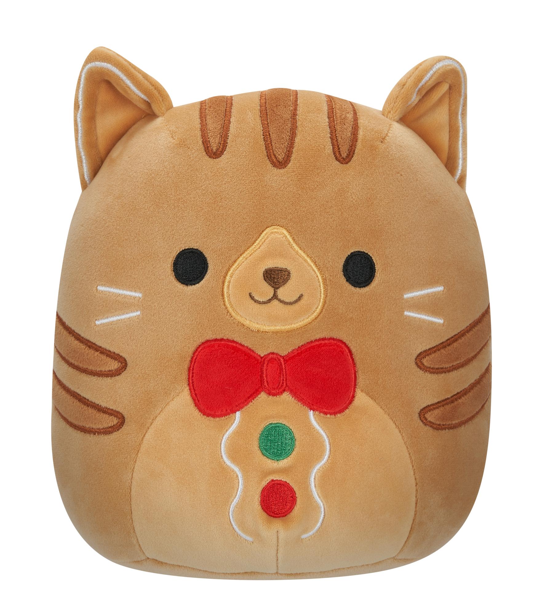 SQUISHMALLOWS 19 CM CHRISTMAS JONES THE GINGERBREAD CAT-Squishmallow-SweMallow