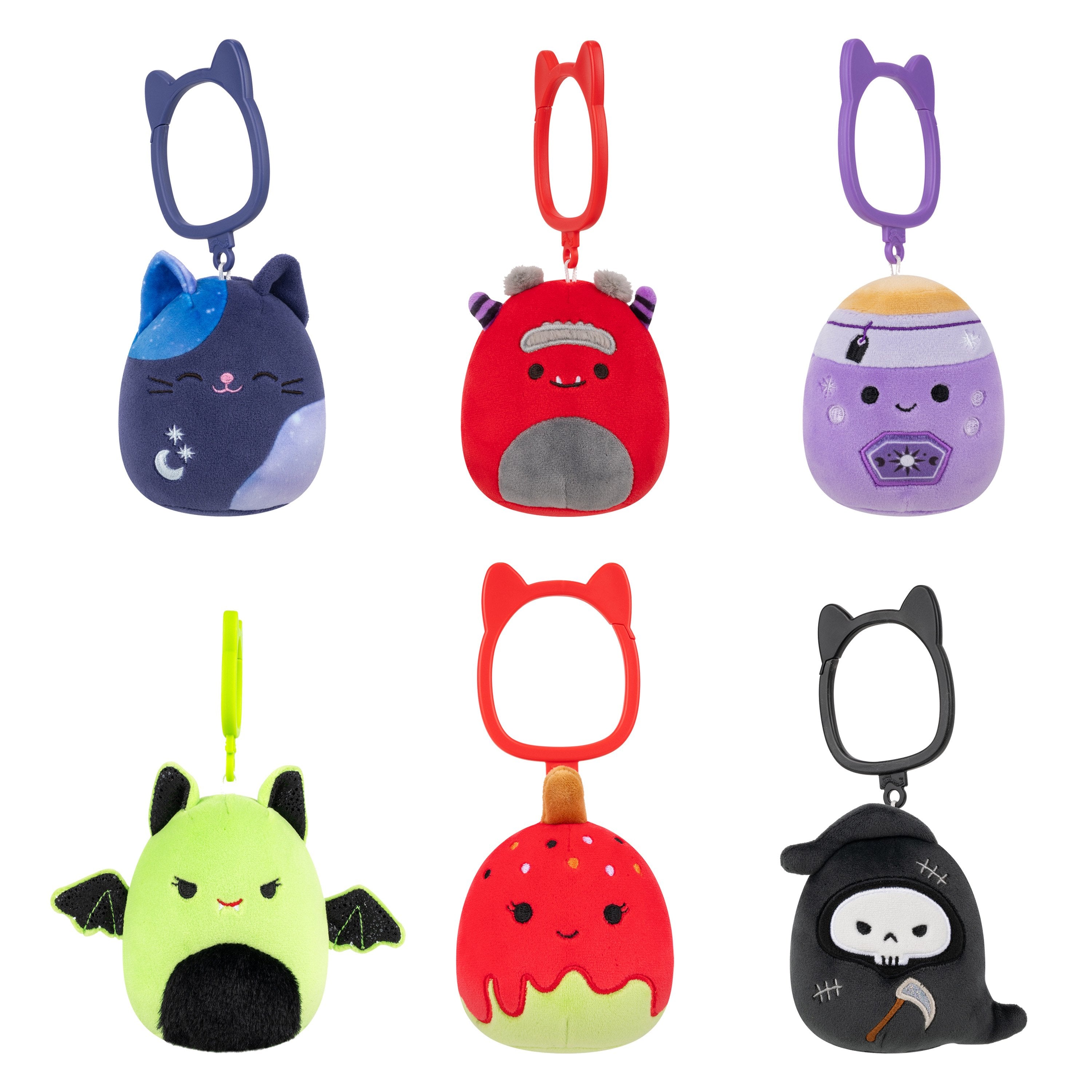 Squishmallows 9 Cm Clip On Halloween serie 2025
