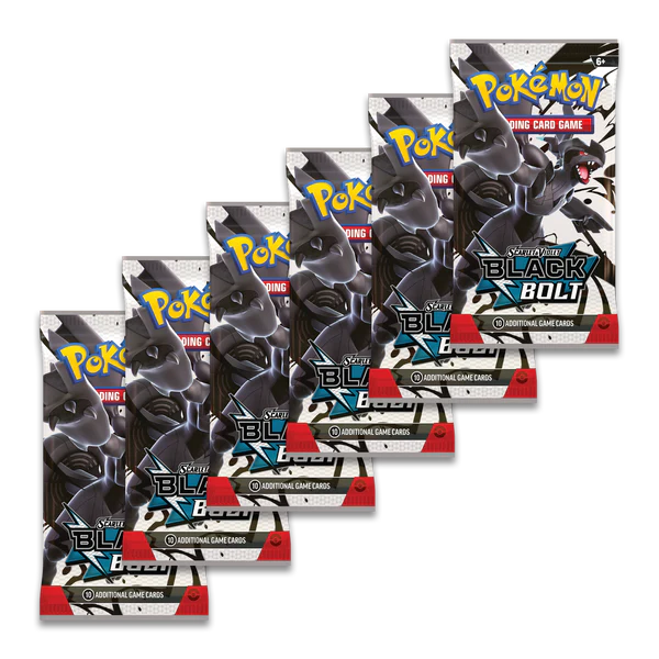 Pokemon Scarlet & Violet 10.5: Black Bolt Booster Bundle