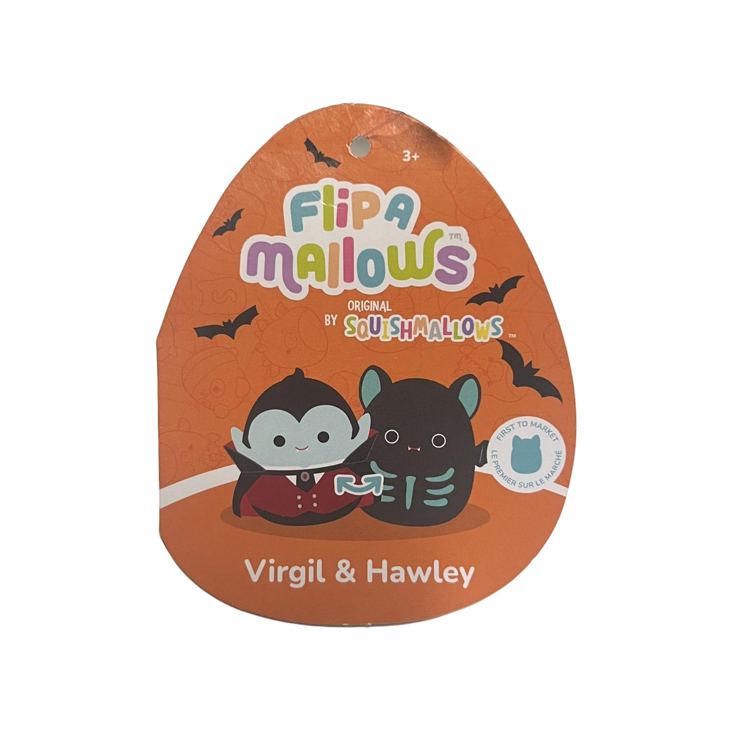 Squishmallows Flip A Mallows 19 Cm Virgil & Hawley