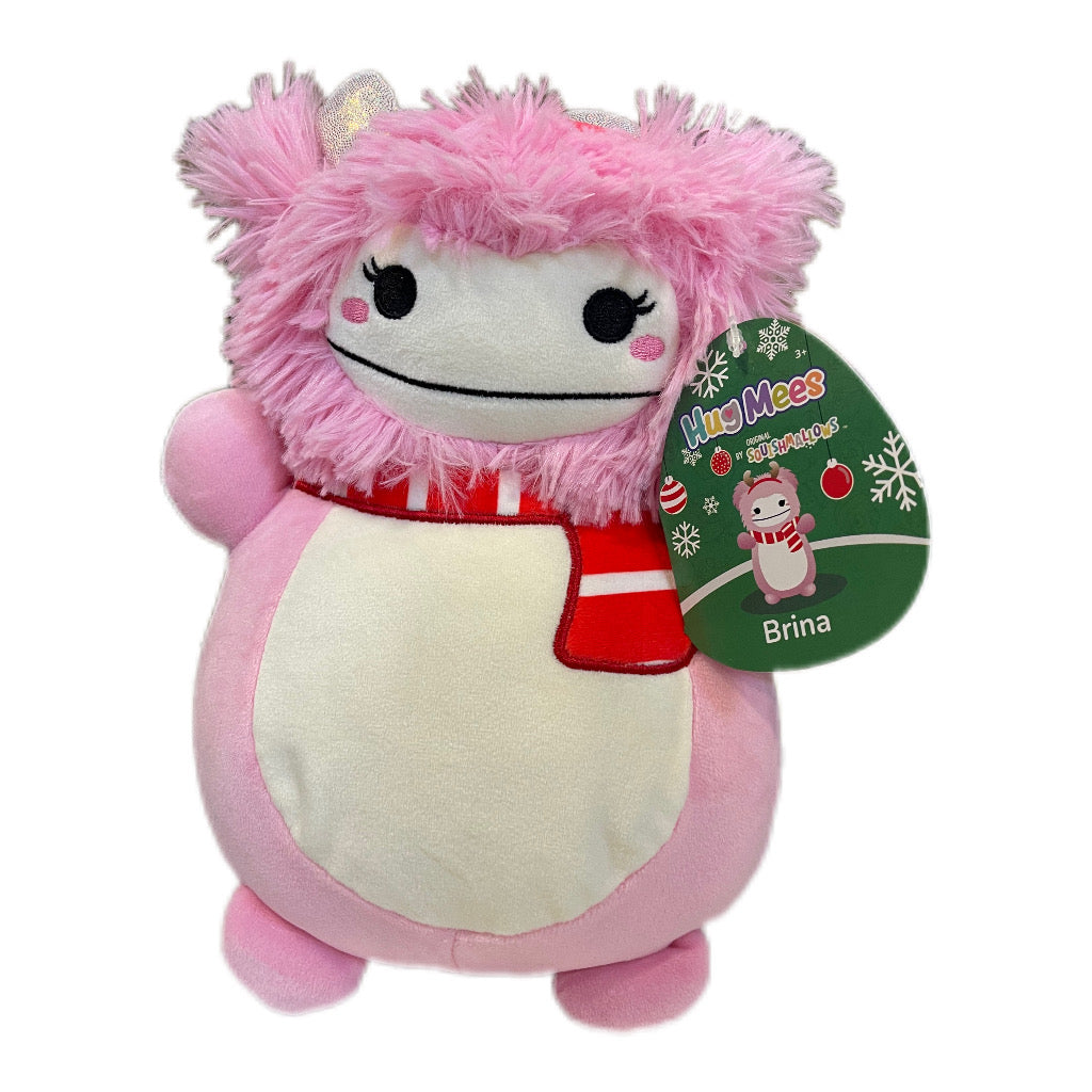 Squishmallows Hugmees 25cm Brina The Bigfoot