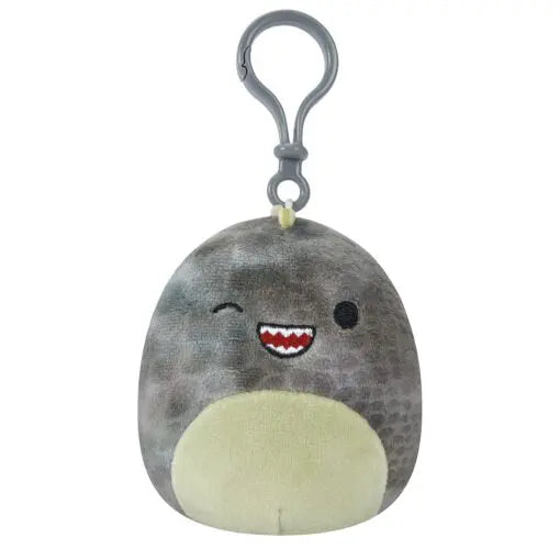 SQUISHMALLOWS CLIP-ON XANDER THE WINKING GREY T-REX 9 CM-Squishmallow-SweMallow