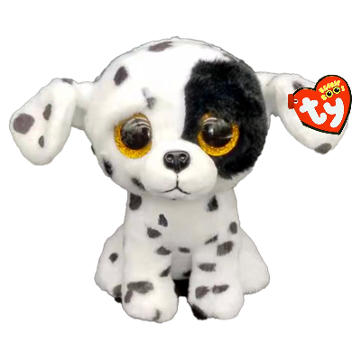 Ty Beanie Boos Luther The Spotted Dog