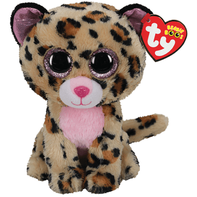 Ty Beanie Boos Livvie The Leopard