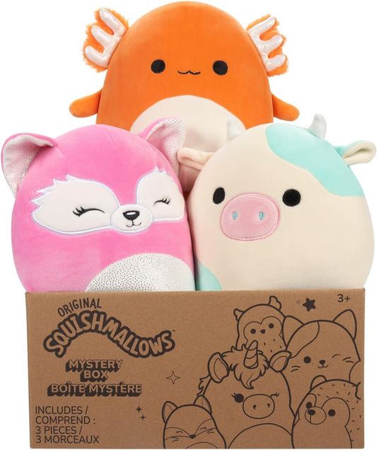 SQUISHMALLOWS 30 CM MYSTERY BOX 3-PACK