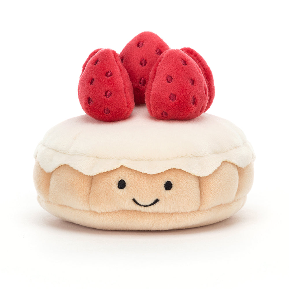 Jellycat - Pretty Patisserie Tarte Aux Fraises