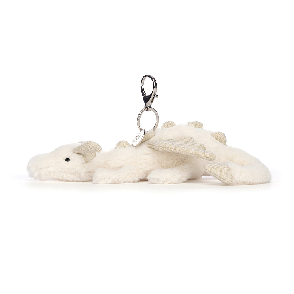 Jellycat - Snow Dragon Bag Charm