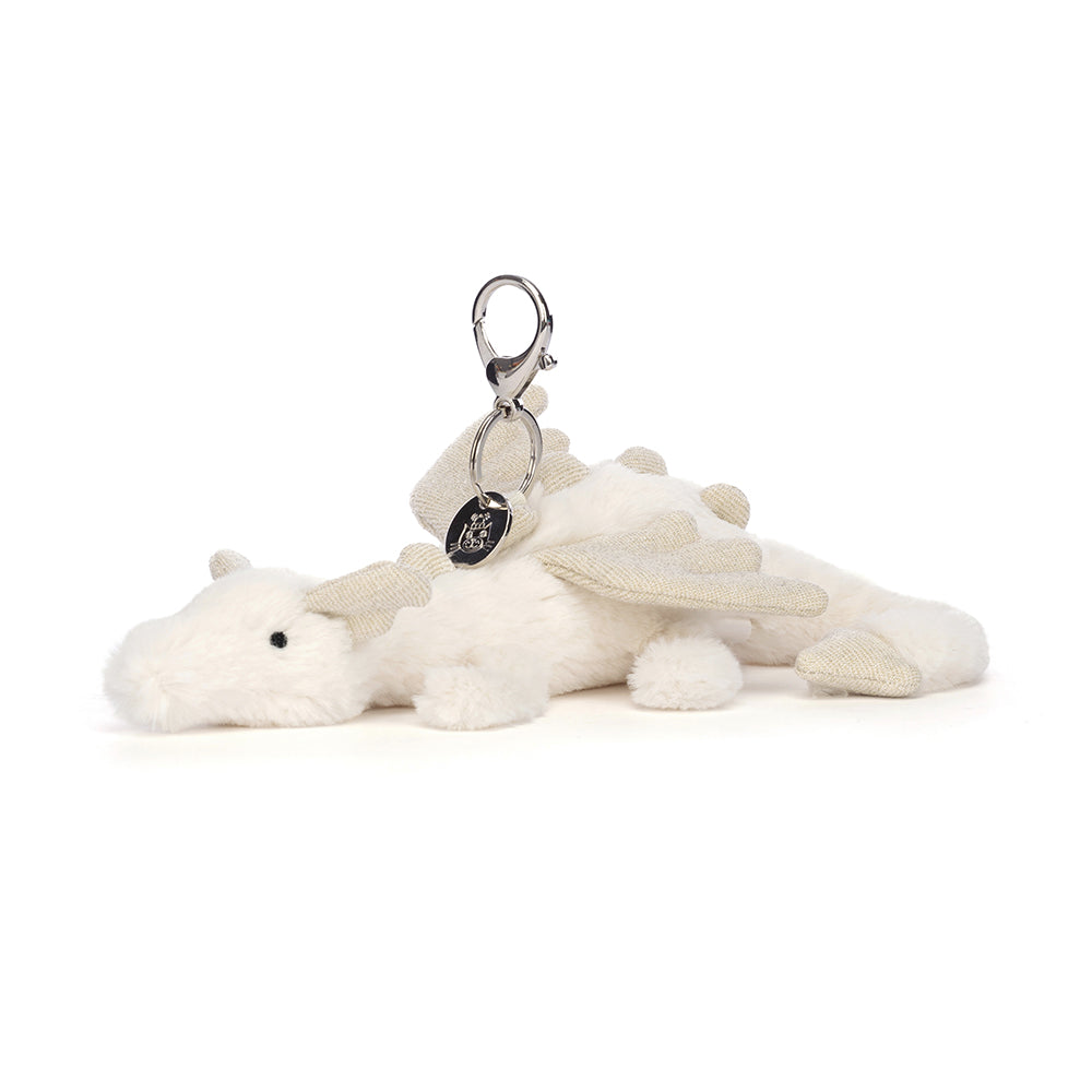 Jellycat - Snow Dragon Bag Charm