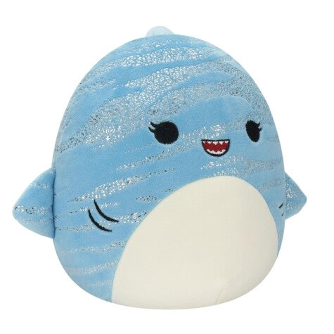 SQUISHMALLOWS LAMAR THE BLUE WHALE SHARK, 30 CM-Squishmallow-SweMallow